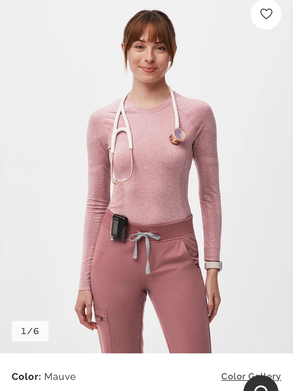 FIGS Salta Seamless Long-Sleeve Underscrub